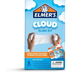image:imageElmers Cloud Slime Kit Everything You Need to Make Glue Slime Slime Supplies 5 Piece SetNEW Cloud Slime